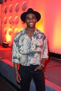 Tijan Njie beim BUNTE New Faces Award Film im Umspannwerk in Berlin am 02.05.2019