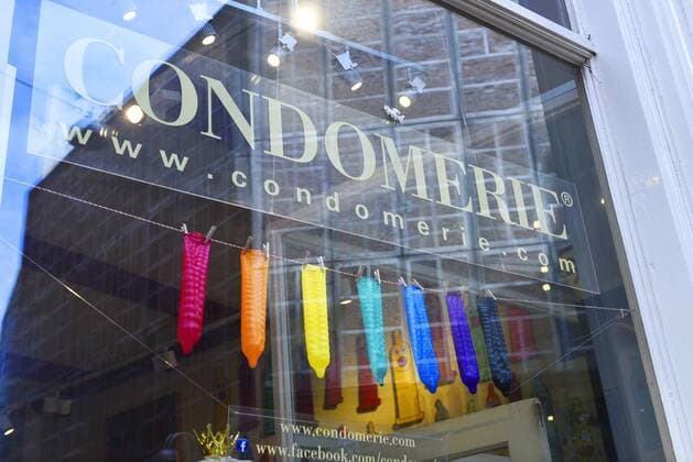 Netherlands - Amsterdam - 2019 - Condomerie is a condom shop for tourists in the heart of Amsterdam. Credit: Peter Hilz Hollandse Hoogte  Copyright: xHollandsexHoogtex xPeterxHilzx x89295326x