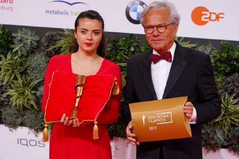 03.05.2019,Berlin,Deutschland,GER, Verleihung des Deutschen Filmpreises Palais am Funkturm - Roter Teppich - (r.) Notarvertreter Hellmut Sieglerschmidt
