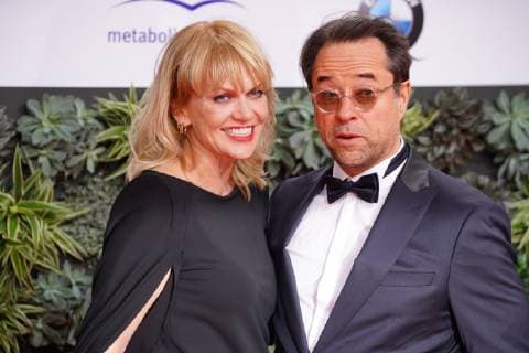 03.05.2019,Berlin,Deutschland,GER, Verleihung des Deutschen Filmpreises Palais am Funkturm - Roter Teppich - Anna Loos, Jan Josef Liefers