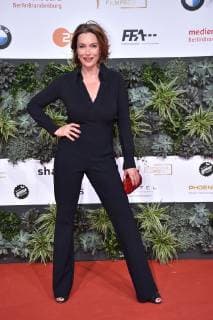 Aglaia Szyszkowitz bei der Ankunft zur Verleihung Deutscher Filmpreis am 3.05.2019 in Berlin Deutscher Filmpreis 2019 in Berlin - Ankunft Roter Teppich