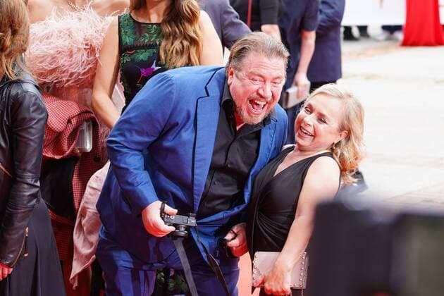 Entertainment Bilder des Tages 03.05.2019,Berlin,Deutschland,GER, Verleihung des Deutschen Filmpreises Palais am Funkturm - Roter Teppich - Armin Rohde Christine Urspruch