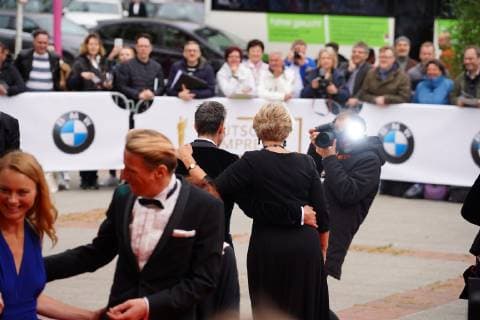 03.05.2019,Berlin,Deutschland,GER, Verleihung des Deutschen Filmpreises Palais am Funkturm - Roter Teppich - Ullrich Matthes, Monika Grütters