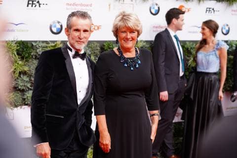 03.05.2019,Berlin,Deutschland,GER, Verleihung des Deutschen Filmpreises Palais am Funkturm - Roter Teppich - Ullrich Matthes, Monika Grütters