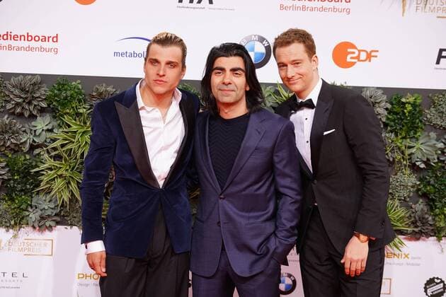 03.05.2019,Berlin,Deutschland,GER, Verleihung des Deutschen Filmpreises Palais am Funkturm - Roter Teppich - v.l.n.r: Jonas Dassler, Fatih Akin, Alexander Fehling
