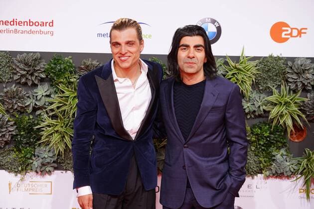 Entertainment Bilder des Tages 03.05.2019,Berlin,Deutschland,GER, Verleihung des Deutschen Filmpreises Palais am Funkturm - Roter Teppich - Fatih Akin und Jonas Dassler