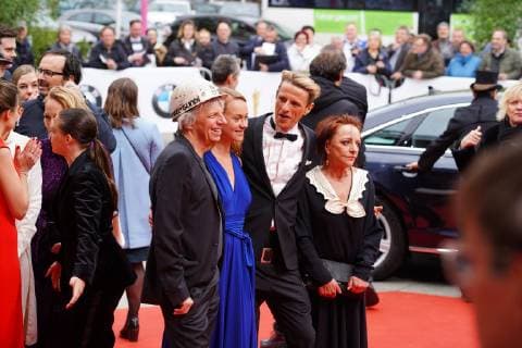 Entertainment Bilder des Tages 03.05.2019,Berlin,Deutschland,GER, Verleihung des Deutschen Filmpreises Palais am Funkturm - Roter Teppich - u.a. Andreas Dresen Alexander Scheer