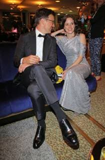 Deutscher Filmpreis 03.05.2019 Anja Knauer + Florian David Fitz bei der Verleihung Deutscher Filmpreis im Palais am Funkturn, Masurenallee Hammarskjoeldplatz, Berlin - 03.05.2019 -