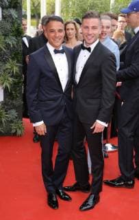 Deutscher Filmpreis 03.05.2019 Kostja Ullmann + Jannik Schuemann bei der Verleihung Deutscher Filmpreis im Palais am Funkturn, Masurenallee Hammarskjoeldplatz, Berlin - 03.05.2019 -