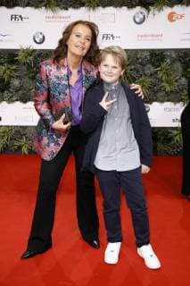 Caroline Link und Julius Weckauf bei der Verleihung des Deutschen Filmpreises 2019 in der Messe Berlin. Berlin, 03.05.2019