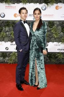 Tim Oliver Schultz und Nilam Farooq bei der Verleihung des Deutschen Filmpreises 2019 in der Messe Berlin. Berlin, 03.05.2019