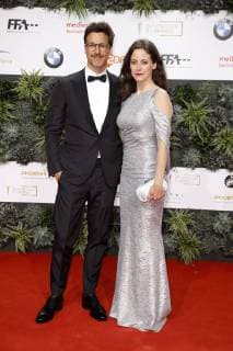 Florian David Fitz und Anja Knauer bei der Verleihung des Deutschen Filmpreises 2019 in der Messe Berlin. Berlin, 03.05.2019