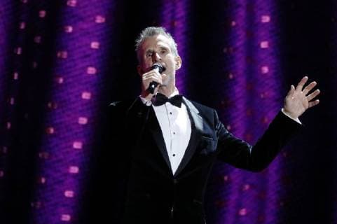 Ulrich Matthes bei der Verleihung des Deutschen Filmpreises 2019 in der Messe Berlin. Berlin, 03.05.2019
