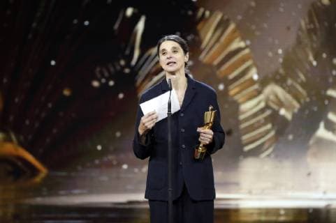 Susanne Hopf bei der Verleihung des Deutschen Filmpreises 2019 in der Messe Berlin. Berlin, 03.05.2019