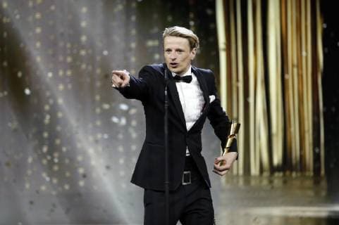 Alexander Scheer bei der Verleihung des Deutschen Filmpreises 2019 in der Messe Berlin. Berlin, 03.05.2019