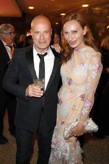 Christian Berkel und Andrea Sawatzki bei der Aftershow Party des Deutschen Filmpreises 2019 im Palais am Funkturm in der Messe Berlin. Berlin, 03.05.2019