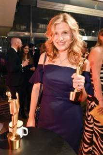 Steffi Ackermann bei der Aftershow Party des Deutschen Filmpreises 2019 im Palais am Funkturm in der Messe Berlin. Berlin, 03.05.2019