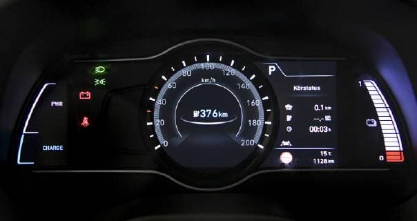 Hyundai Kona Electric road, traffic, cars, communication, transport, electric , display computor, screen, controls, speed meter, STOCKHOLM SVERIGE x10030x *** Hyundai Kona Electric road traffic cars communication transport electric display computor screen controls speed meter STOCKHOLM SVERIGE x10030x,  Copyright: xJonasxEkströmer TTx CAR