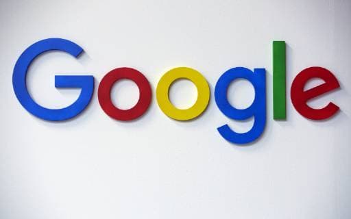 06.05.2019, Berlin, Deutschland - 13. Ausgabe der Digitalkonferenz re:publica, Europas groesste Konferenz zu den Themen Internet und digitale Gesellschaft, die unter dem Motto tl;dr - too long; didn t read in Berlin stattfindet. Foto: Logo von Google. *** 06 05 2019 Berlin Germany 13th edition of the digital conference re publica Europes largest conference on the Internet and digital society held in Berlin under the motto tl dr too long didn t read Photo Logo of Google