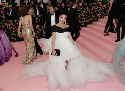 Alessia Cara arrives on the red carpet at The Metropolitan Museum of Art s Costume Institute Benefit Camp: Notes on Fashion at Metropolitan Museum of Art in New York City on May 6, 2019.  NYP20190506277 JOHNxANGELILLO