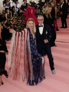 Tommy Hilfiger, Dee Hilfiger arrive on the red carpet at The Metropolitan Museum of Art s Costume Institute Benefit Camp: Notes on Fashion at Metropolitan Museum of Art in New York City on May 6, 2019.  NYP20190506269 JOHNxANGELILLO