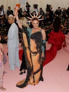 Diane von Furstenberg arrives on the red carpet at The Metropolitan Museum of Art s Costume Institute Benefit Camp: Notes on Fashion at Metropolitan Museum of Art in New York City on May 6, 2019.  NYP20190506330 JOHNxANGELILLO