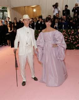 Benedict Cumberbatch and Sophie Hunter arrive on the red carpet at The Metropolitan Museum of Art s Costume Institute Benefit Camp: Notes on Fashion at Metropolitan Museum of Art in New York City on May 6, 2019.  NYP20190506292 JOHNxANGELILLO