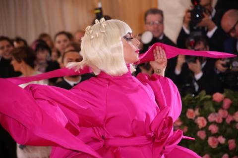 May 6, 2019 - New York, New York, U.S. - LADY GAGA at the Met Museum Costume Institute Benefit, Celebrating the exhibition Camp:Notes on Fashion ,.The Metropolitan Museum of Art, NYC.May 6, 2019.Photos by , Photos Inc. New York U.S. - ZUMAms4_ 20190506_zaf_ms4_051 Copyright: xSoniaxMoskowitzx