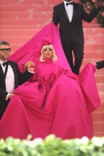 NEW YORK, NEW YORK - MAY 06: Lady Gaga at The 2019 Met Gala Celebrating Camp: Notes on Fashion at Metropolitan Museum of Art on May 06, 2019 in New York City. Copyright: xJohnxPalmerx