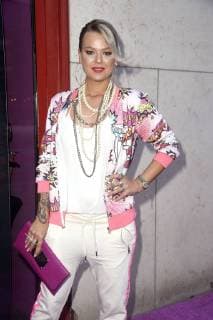Doreen Steinert bei der Präsentation ihrer neue Modekollektion Natascha Loves Neon in Kooperation mit Zwillingsherz bei Madame Tussauds. Berlin, 06.05.2019