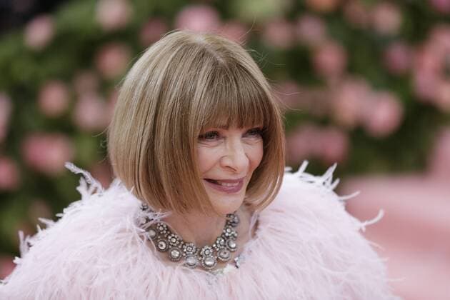 Anna Wintour arrives on the red carpet at The Metropolitan Museum of Art s Costume Institute Benefit Camp: Notes on Fashion at Metropolitan Museum of Art in New York City on May 6, 2019.  NYP2019050981 JOHNxANGELILLO