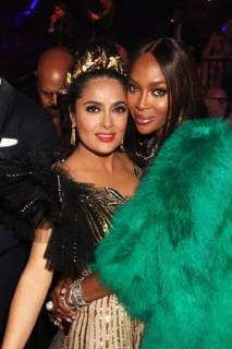NEW YORK, NY - MAY 6, 2019 Salma Hayek & Naomi Campbell attend the Gucci Met Gala After Party at Hunter College, May 6, 2019 in New York City. Photo Copyright: xWalikxGoshornx