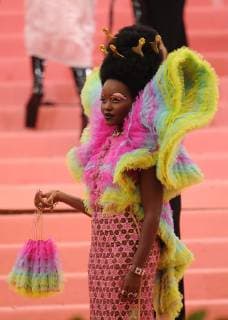 NEW YORK, NY - MAY 06: Lupita Nyong?o at The 2019 Met Gala Celebrating Camp: Notes on Fashion at Metropolitan Museum of Art on May 06, 2019 in New York City. Copyright: xJohnxPalmerx