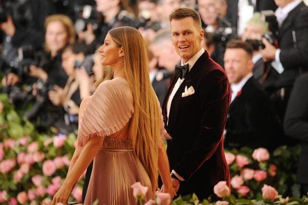 NEW YORK, NY - MAY 06: Gisele Bundchen and Tom Brady at The 2019 Met Gala Celebrating Camp: Notes on Fashion at Metropolitan Museum of Art on May 06, 2019 in New York City. Copyright: xJohnxPalmerx