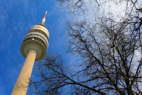 Olympiaturm, Deutschland, Bayern, Muenchen Olympic tower, Germany, Bavaria, Muenchen BLWS529014 Copyright: xblickwinkel M.xKuehnx