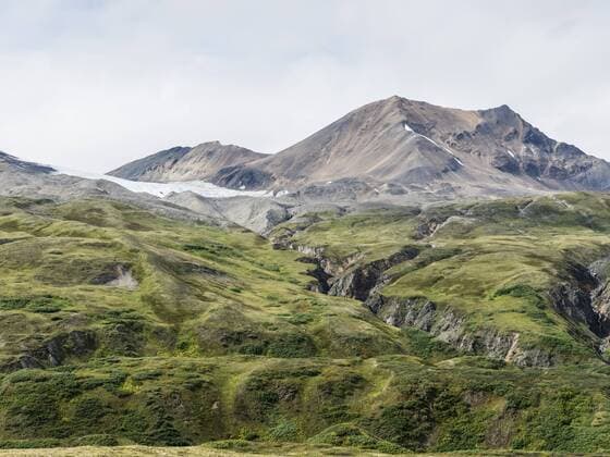 View from the Chuck Creek Trail in Tatshenshini-Alsek Park, UNESCO World Heritage Site, British Columbia, Canada, North America Copyright: MichaelxNolan 1112-4203