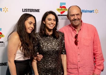 May 8, 2019 - Bentonville, Arkansas, U.S. - ONCE UPON A RIVER actor KENADI DELACERNA, director HAROULA ROSE and actor JOHN ASHTON during the Bentonville Film Festival opening event at Crystal Bridges Museum of American Art. Bentonville U.S. - ZUMAs199 20190508_ent_s199_093 Copyright: xBrentxSoule x