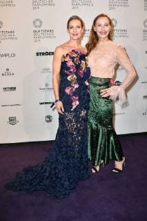 Lisa Martinek und Andrea Sawatzki der 27. Verleihung des Deutschen Parfumpreises Duftstars 2019 auf der Rheinterrasse Düsseldorf. Düsseldorf, 09.05.2019