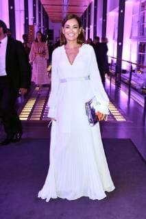 Jana Ina Zarrella bei der 27. Verleihung des Deutschen Parfumpreises Duftstars 2019 auf der Rheinterrasse Düsseldorf. Düsseldorf, 09.05.2019