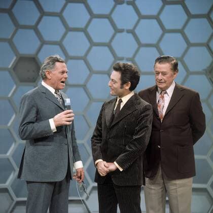 DALLI DALLI KARL JOHN (Kandidat), HANS ROSENTHAL (Moderator), HANS SÖHNKER (Kandidat), Sendung am 16.12.1971 Grimm455, Copyright: ArthurxGrimm UnitedArchives00659707