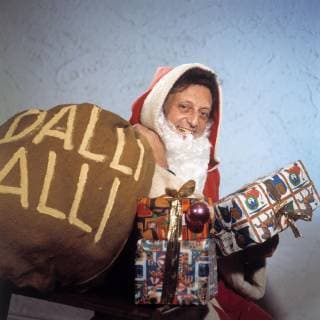 DALLI DALLI Moderator HANS ROSENTHAL als Weihnachtsmann (5.11.1974) Grimm667, Copyright: ArthurxGrimm UnitedArchives00659718