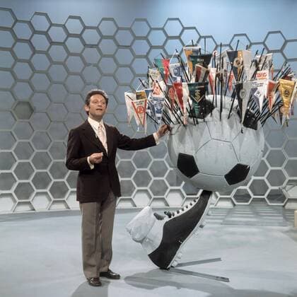DALLI DALLI HANS ROSENTHAL in seiner ersten Dalli Dalli Show , Sendung vom 12.5.1971, Copyright: ArthurxGrimm UnitedArchives00659725
