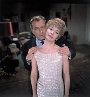 FRÜHSTÜCK IM DOPPELBETT - LEX BARKER (Victor Armstrong), LISELOTTE PULVER (Liane Clausen) United Archives kpa Grimm 30687 Film, Fernsehen, Komödie, 60er, Deutschland 1963 Copyright: ArthurxGrimm UnitedArchives00666236