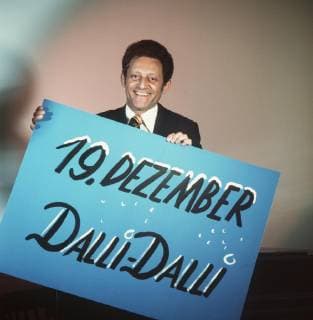 DALLI-DALLI HANS ROSENTHAL, Logo zur Sendung am 19.12.1974, Copyright: ArthurxGrimm UnitedArchives00888797