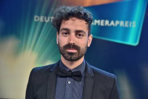 Kameramann Christopher Aoun, Preisträger in der Kategorie Kamera Spielfilm für Capernaum bei der Preisverleihung des 29. Deutschen Kamerapreises. Hier werden Kameraleute und Editoren für ihre herausragende Leistung ausgezeichnet.