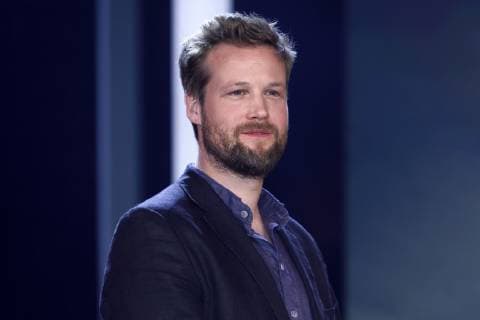 Mitja Hagelücken, Preisträger in der Kategorie Kamera Dokumentarfilm für Wohin mit all der Liebe , bei der Verleihung des 29. Deutscher Kamerapreises im Theater im Tanzbrunnen. Köln, 10.05.2019
