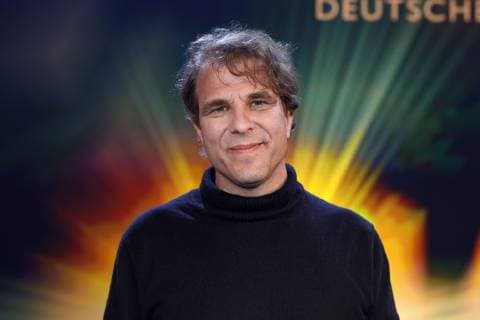 Thomas Wittmann, Preisträger in der Kategorie Kamera journalistische Kurzformate für Wir in Bayern , bei der Verleihung des 29. Deutscher Kamerapreises im Theater im Tanzbrunnen. Köln, 10.05.2019