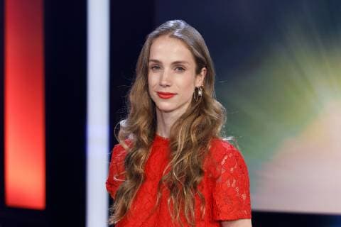 Natascha Vavrina, Preisträgerin des Nachwuchspreises für Echo , bei der Verleihung des 29. Deutscher Kamerapreises im Theater im Tanzbrunnen. Köln, 10.05.2019