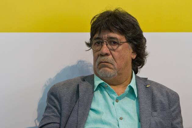 Writers and culture personalities guests of Turin Chilean writer Luis Sepulveda (Luis Sepúlveda) is guest of 2019 Torino Book Fair Turin Piedmont Italy  MarcoxDestefanis