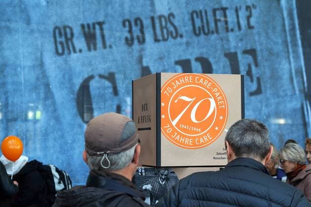 12.05.2019,Berlin,Deutschland,GER, Fest der Luftbrücke, Flughafen Tempelhof, heute vor 70. Jahren endete die Berlin Blokade. 70 Jahre CARE Paket *** 12 05 2019 Berlin Germany GER Airlift Festival Tempelhof Airport today 70 years ago Berlin Blokade 70 years CARE package ended
